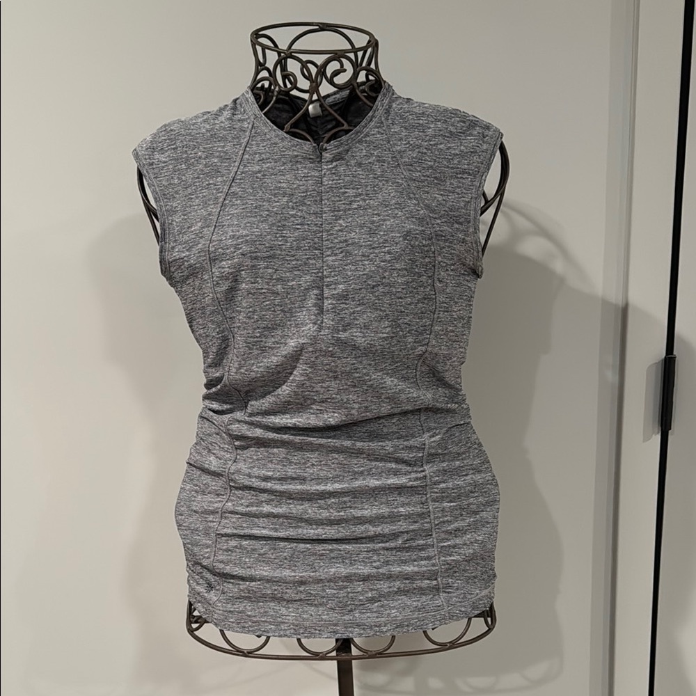 Athleta Gray Sleeveless Top